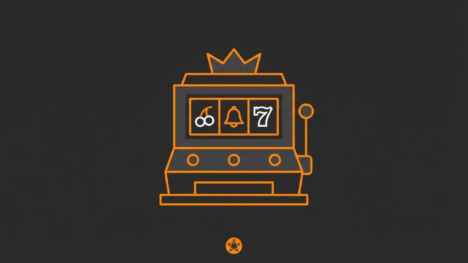 Icône de machine à sous de casino